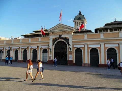 santiago de chile view